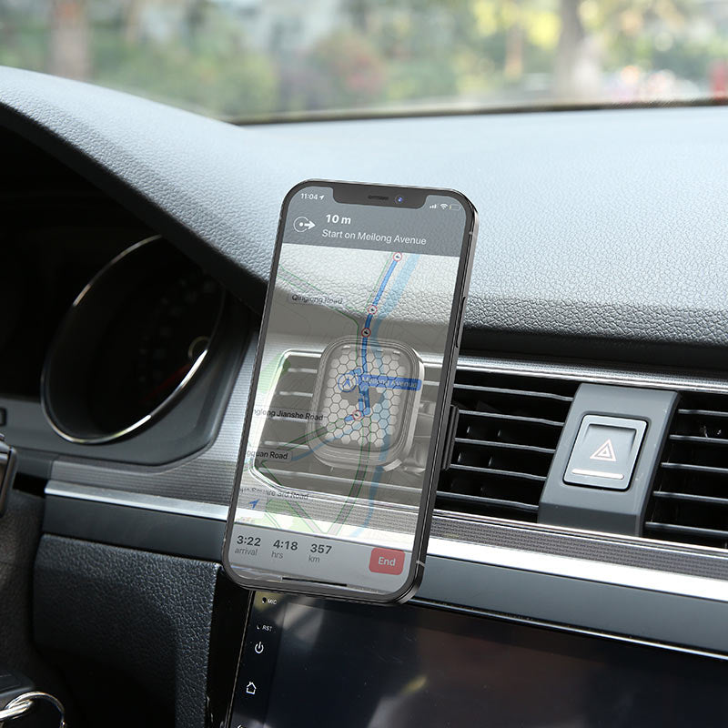 Support magnétique puissant pour téléphone portable de voiture, support de sortie d'aération Support magnétique puissant pour téléphone portable de voiture, support de sortie d'aération